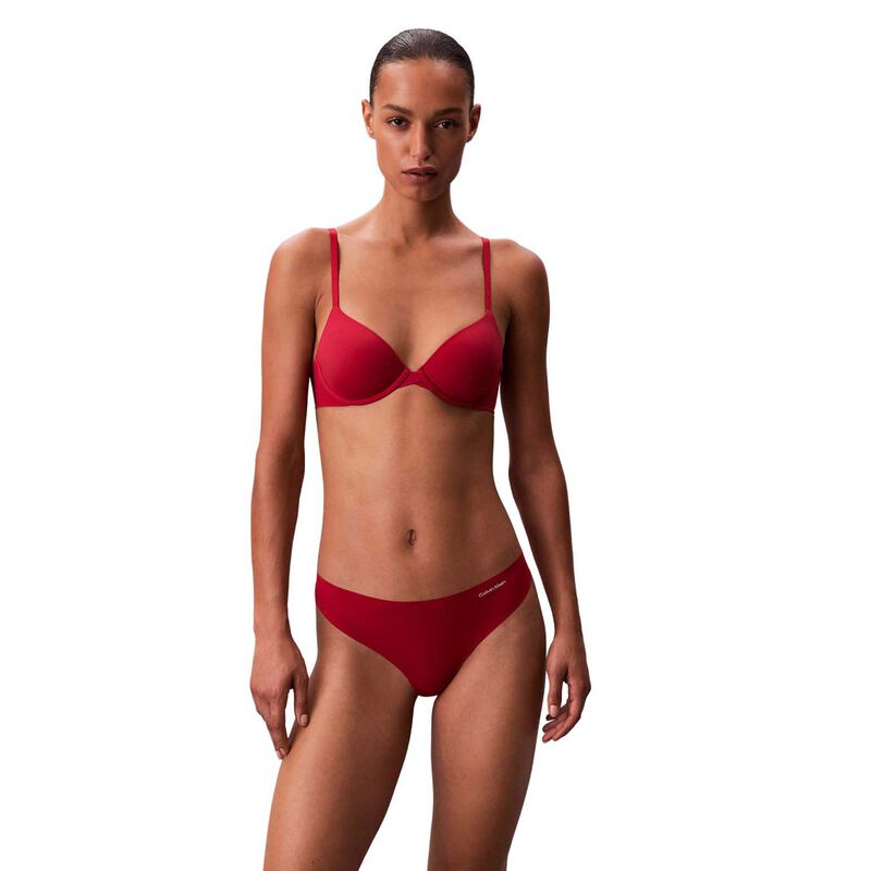 Calvin Klein Invisibles Microfiber Stretch Thong image number 0